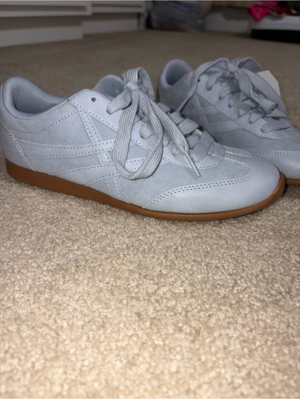 Time and Tru blue  Lace-Up Sneakers